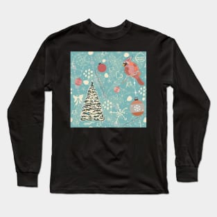 Cardinal Bird Long Sleeve T-Shirt